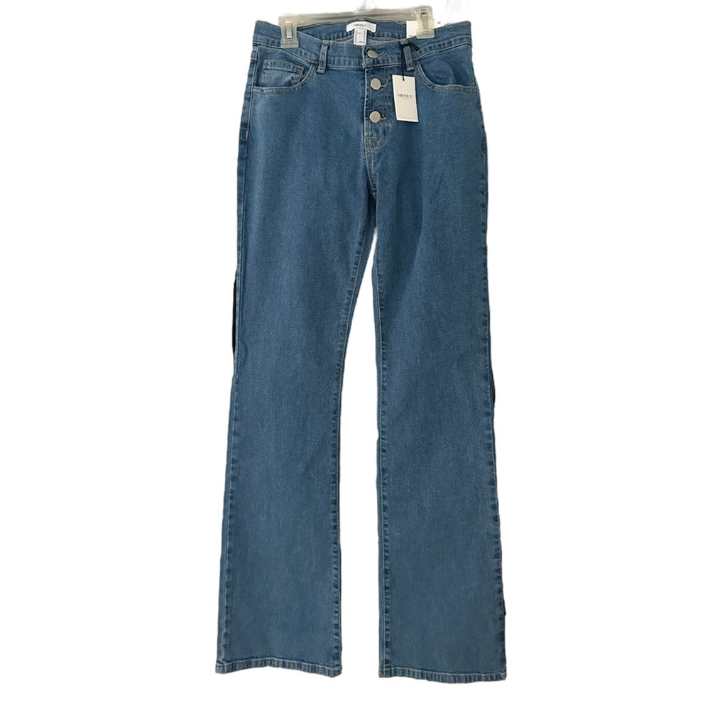 Forever 21 low-rise bootcut jeans